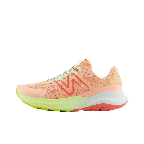 New Balance DynaSoft Nitrel V5 Амортизация Износостойкие Низкие Кроссовки для Бега Женские Оранжевый Зеленый