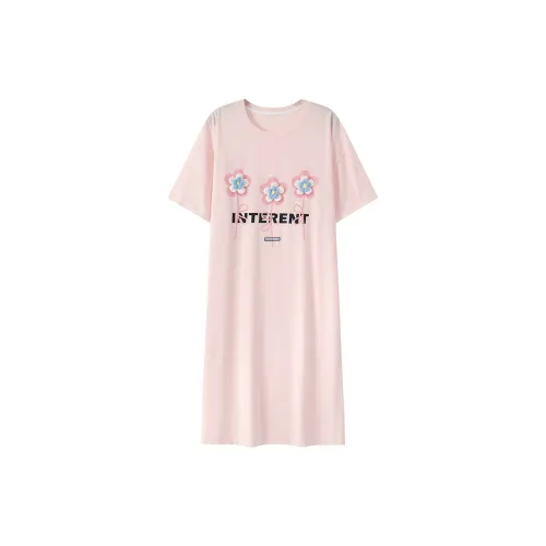 Chun Xi Ночная сорочка Женская Телесно-розовая