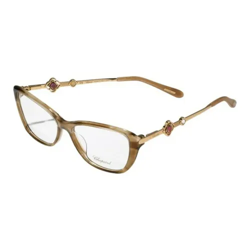 CHOPARD Металл Пена Волокно Квадрат Оправы для очков Женские Золотой