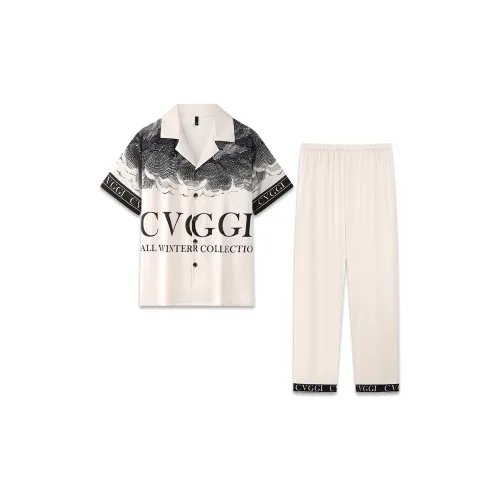 Good Fortune Пижамный комплект Мужской Экрю