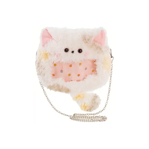 Holding Bamboo Полиэстер с ПУ (полиуретан) Сумка через плечо Стандартная Женская Экрю