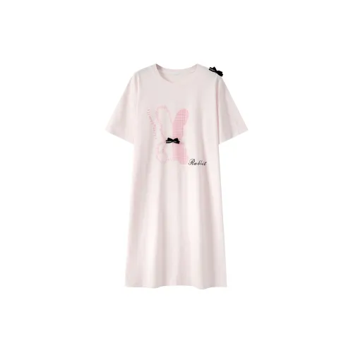 Chun Xi Ночная сорочка Женская Телесно-розовая