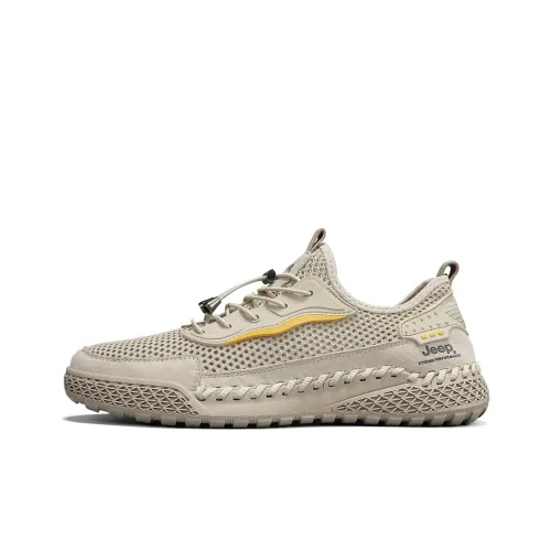 Jeep Низкий Топ Спортивный и Outdoor Функциональный Обувь Мужская Песочный
