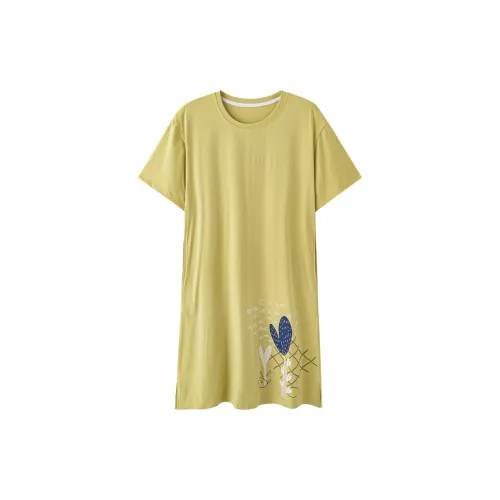 Чун Си Ночная сорочка Женская Матча