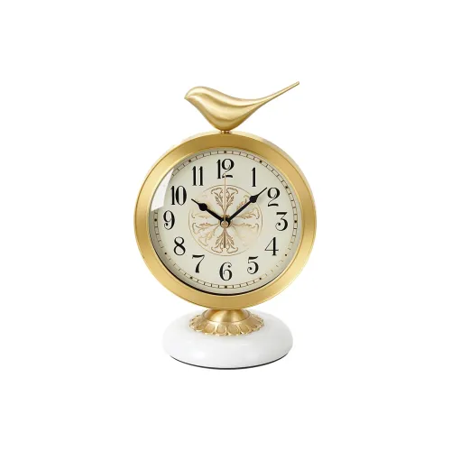 HENSE Кварцевый Movement Унисекс Настольные часы Белый