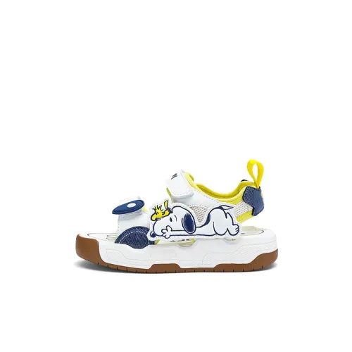 SNOOPY PILOT Детские сандалии Low Top Синий/Желтый Kids