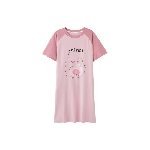 Chun Xi Розовый Женские Ночные сорочки