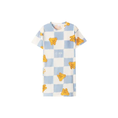 Huggy Kissy Ночная сорочка Женская Светло-синяя