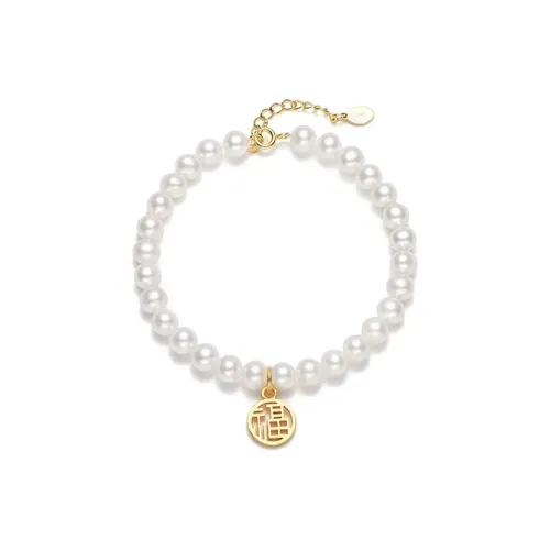Moon Jewelry Shell Pearl Bracelets Women's