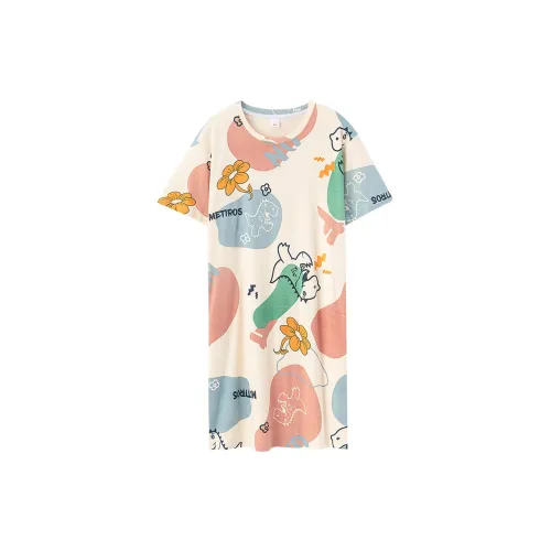 Huggy Kissy Ночная сорочка Женская Абрикос