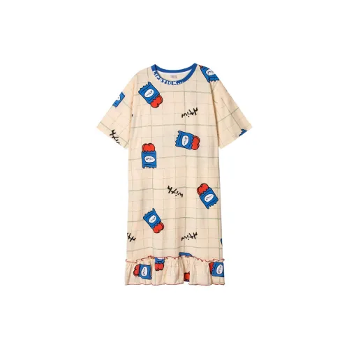 Huggy Kissy Ночная сорочка Женская Абрикос