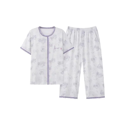 Chun Xi Pajama Комплект Женский Светло-фиолетовый
