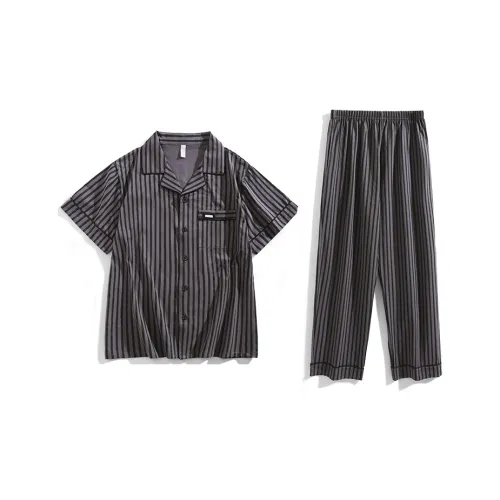 Fadaiqi Пижамный комплект мужской цвет угольно-черный