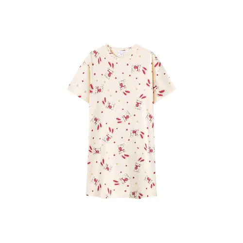 Huggy Kissy Ночная сорочка Женская Абрикос