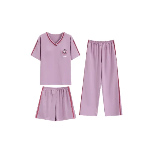 The Story Of The Flower Season Пижамный комплект Женские Фуксия