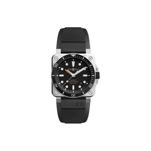 Bell & Ross Автоматический Механический Часы для мужчин, 42 мм, Черный