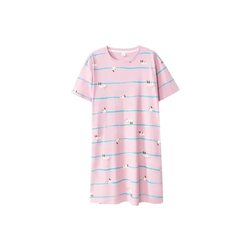 Huggy Kissy Ночная сорочка Женская Пастельно-розовая