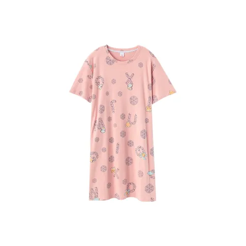 Huggy Kissy Ночная сорочка Женская Светло-розовая