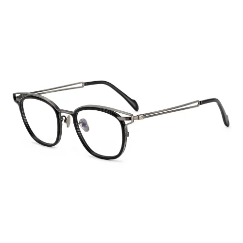 Lotson Пластиковая оправа Чистый титан Бабочка Оправы для очков Унисекс