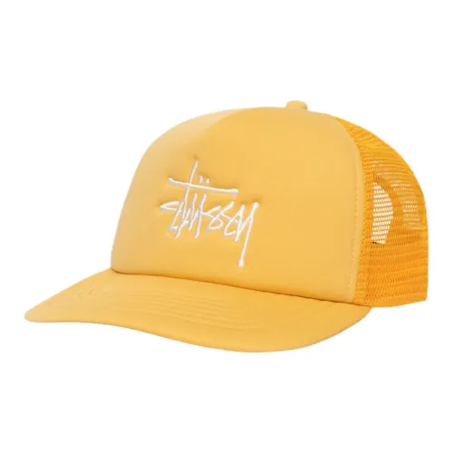 Stussy Полиэстер Кепки Унисекс Желтый