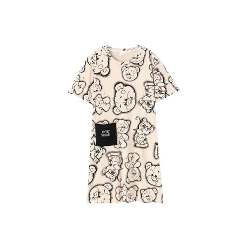 Huggy Kissy Ночная сорочка Женская Абрикос