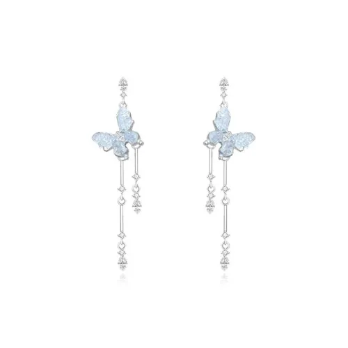 JOYDINNY Серебро S925 Серьги-гвоздики Женские