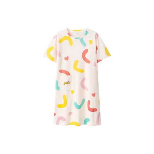 Huggy Kissy Ночная сорочка Женская Абрикос