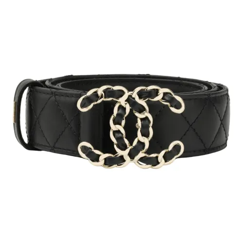 CHANEL Кожаные ремни, коровья кожа, ремни, женские