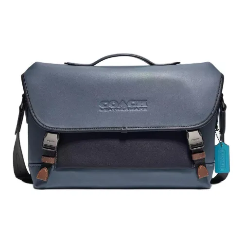 COACH Коровья кожа Велоспорт Сумка Курьерская сумка Сумки через плечо Сумка через плечо Средний Мужской