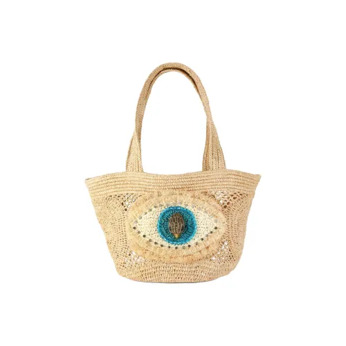 Kurt Geiger London Ткань Тоут Сумка Сумка для покупок Женская Бежевая