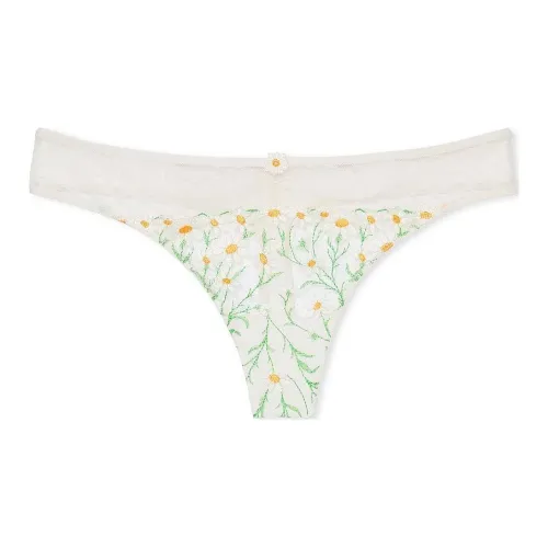 Victoria's Secret 1 пачка Daisy вышивка женский стринг