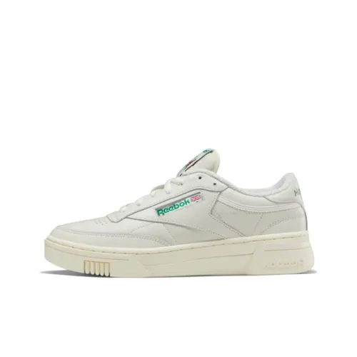 Reebok Club C Low Top Скейтборд Кроссовки Унисекс Белые