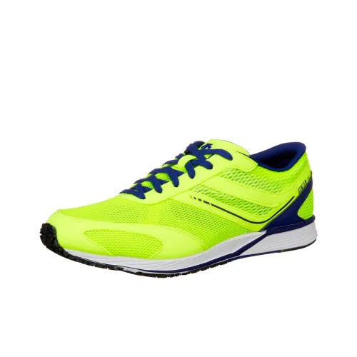 DESCENTE Беговые кроссовки Низкий топ Желтый Синий Унисекс