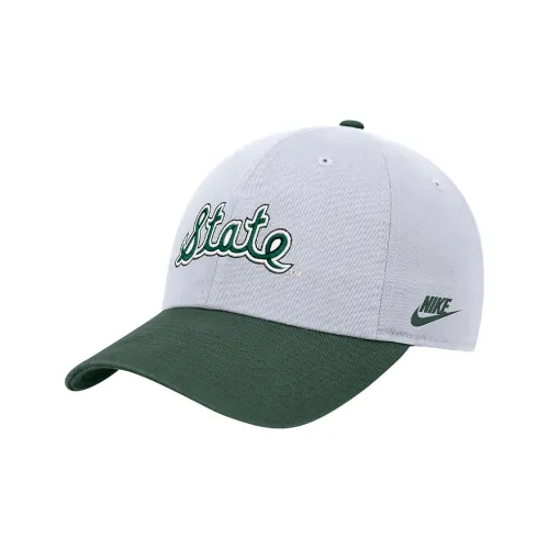 Nike Хлопковые кепки унисекс зеленые