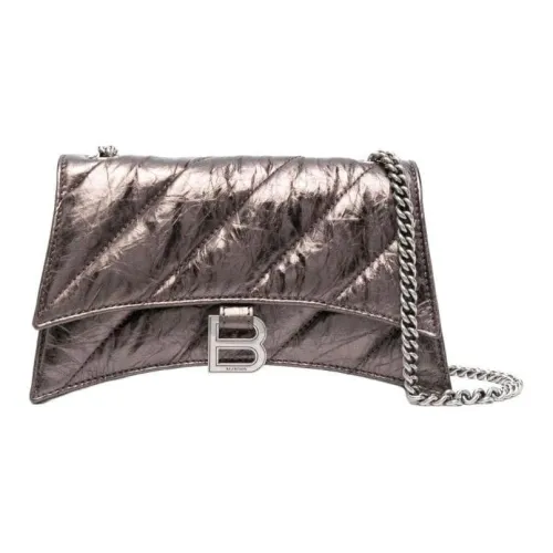Balenciaga Crush Коровья кожа Сумка через плечо Сумка на плечо Женская Бронза