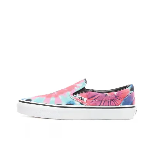 Vans Slip On Series Low Топ Обувь Женская Красная Синяя