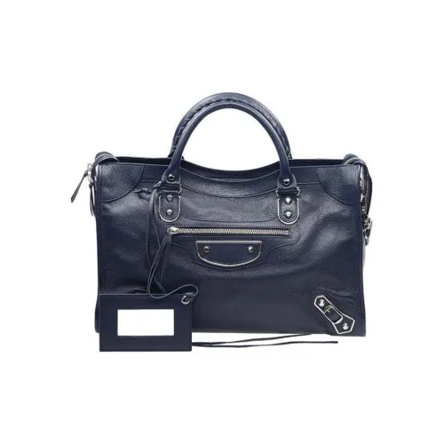 Balenciaga Lambskin Сумка через плечо Сумка Женская Темно-синий