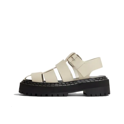 PROENZA SCHOULER Римские сандалии Женские Бежевые