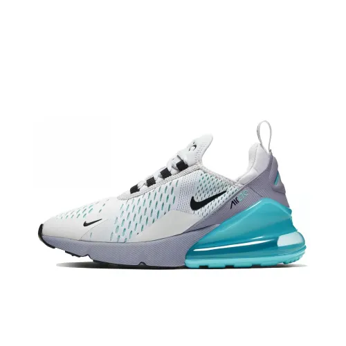 Nike Air Max 270 Low Топ Повседневная обувь Женская Белый Серый