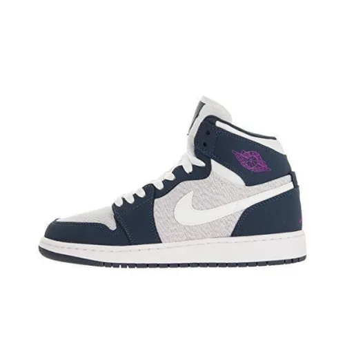 Jordan Air Jordan 1 Детские баскетбольные кроссовки Высокие Топ Женские