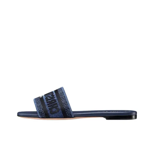 DIOR Dway Слипоны Blue Women's