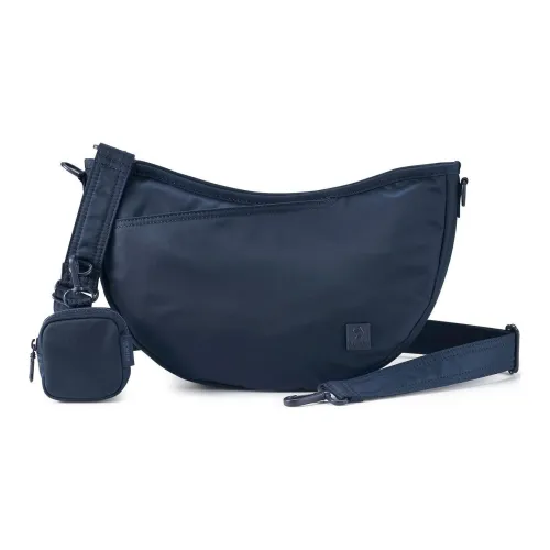 PORTER Нейлон Ткань Металл Сумка через плечо Средняя Унисекс Чернила Синий
