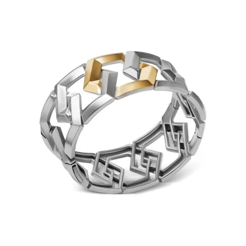 David Yurman 18К золото Серебряный браслеты Women's Silver