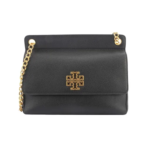 TORY BURCH Кожа Кошелек Сумка с цепочкой Сумка через плечо Стандартная Женская Черная