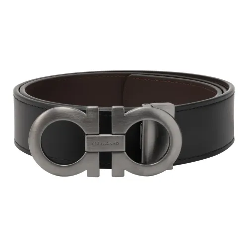 Ferragamo Ремни из коровьей кожи для мужчин
