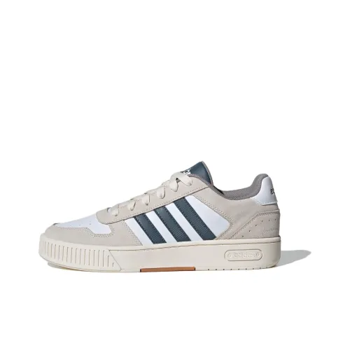 Adidas Neo D PAD Скейтборд Кроссовки Низкие Белый/Релик Синий/Коричневый Унисекс