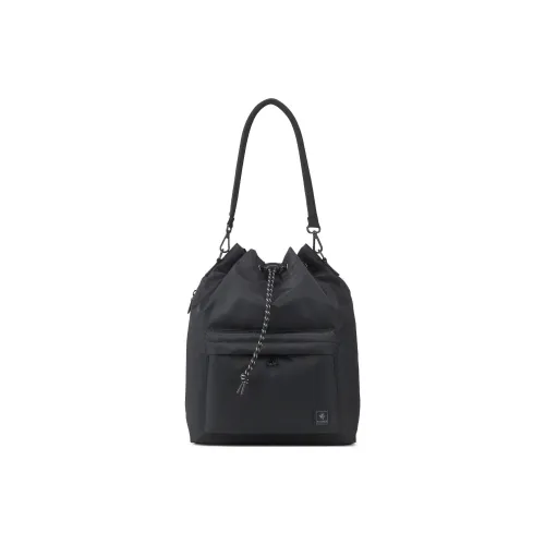 PORTER Нейлон Рюкзак Унисекс Черный