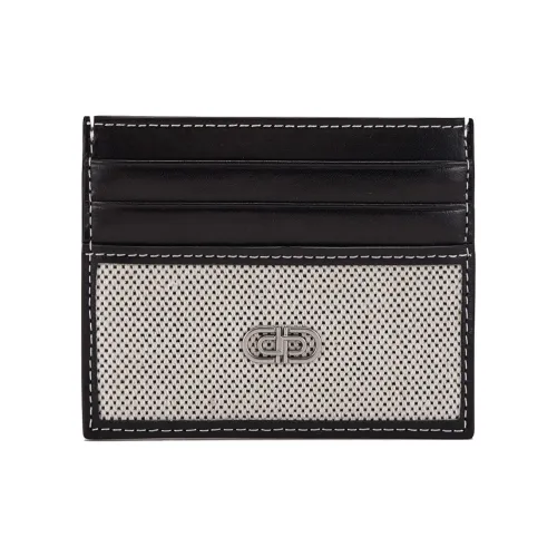 Pedro Коровья кожа Держатель для карт Стандартный Мужской Черный Светлый Умбра