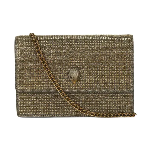 Kurt Geiger London Сумка через плечо из ткани Extra Mini Женская Бронзовая