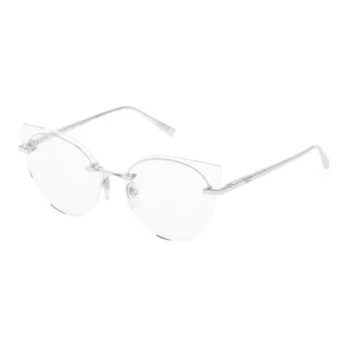 CHOPARD Металл Нерегулярная форма Оправы для очков Женские Серебряные